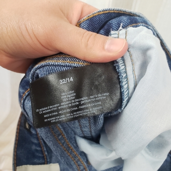 Gloria Vanderbilt x Christian Siriano Miles Straight Jeans Blue Size 32/14 - Picture 10 of 12